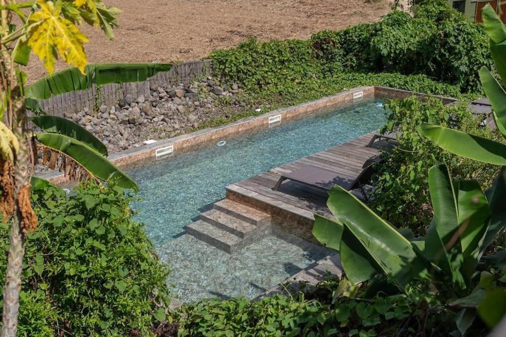 T2 Moderne Avec Piscine Oasis De Nature Et Serenite Petit-Canal Luaran gambar