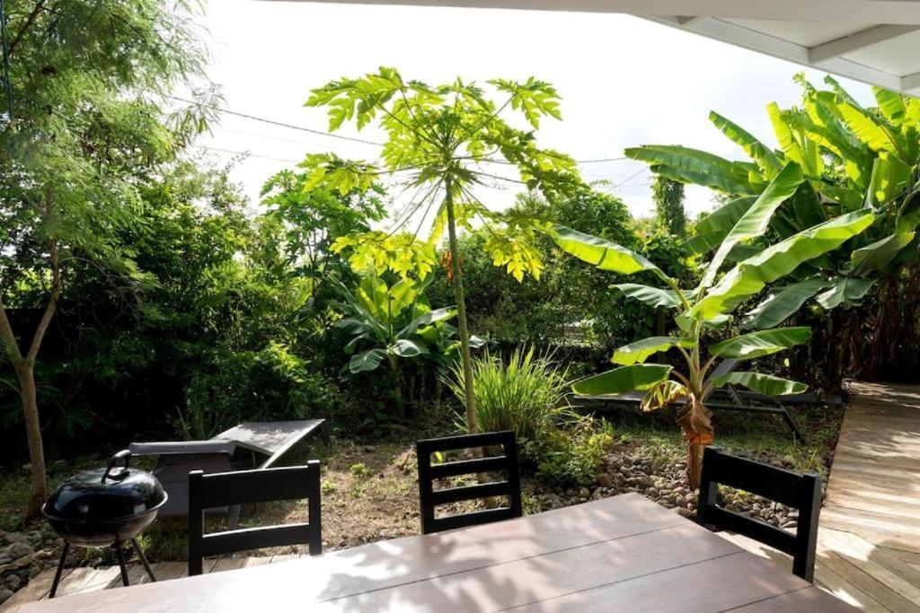 T2 Moderne Avec Piscine Oasis De Nature Et Serenite Petit-Canal Luaran gambar